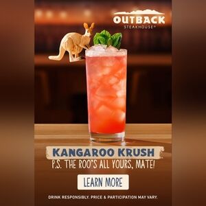 The Outback Steakhouse Kangaroo Limited Edition